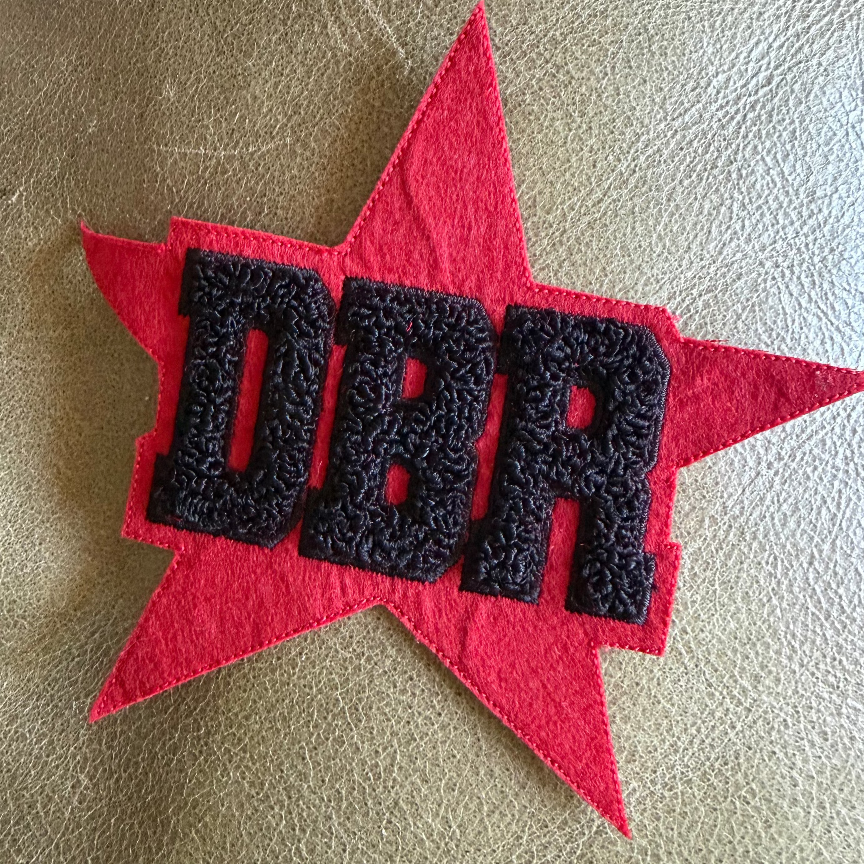 2468 DBR IRON-ON CHEER PATCH