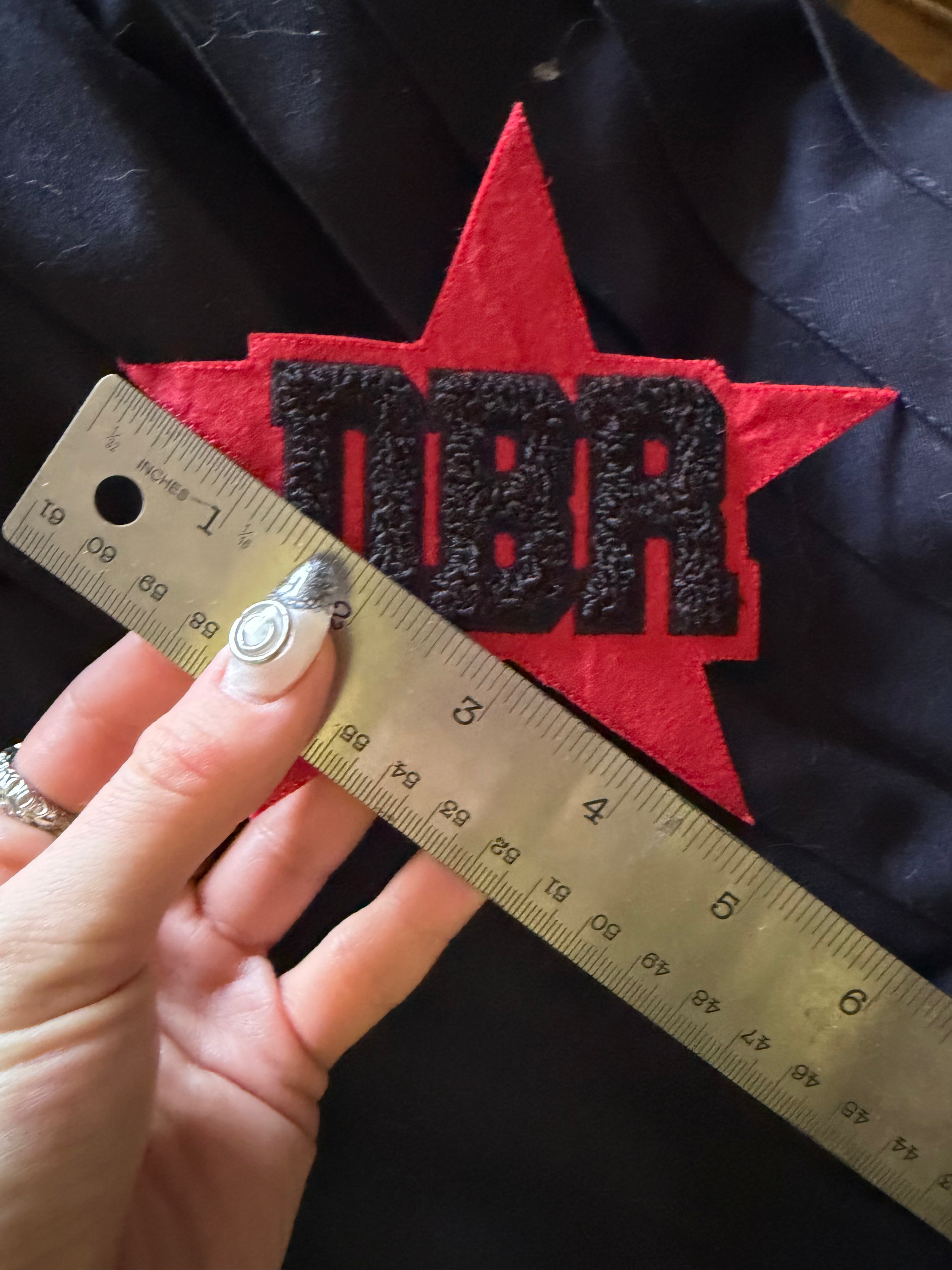 2468 DBR IRON-ON CHEER PATCH