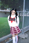ORIGINAL DBR 2468 CHEER SWEATSHIRT (Black font on red star) UNISEX